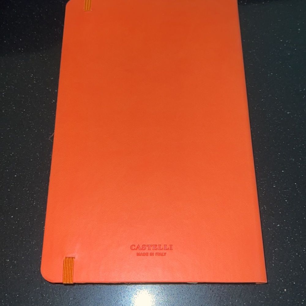 Castelli Orange College Ruled Journal - Picture 4 of 4